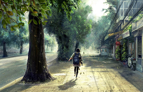 害怕的好词好句